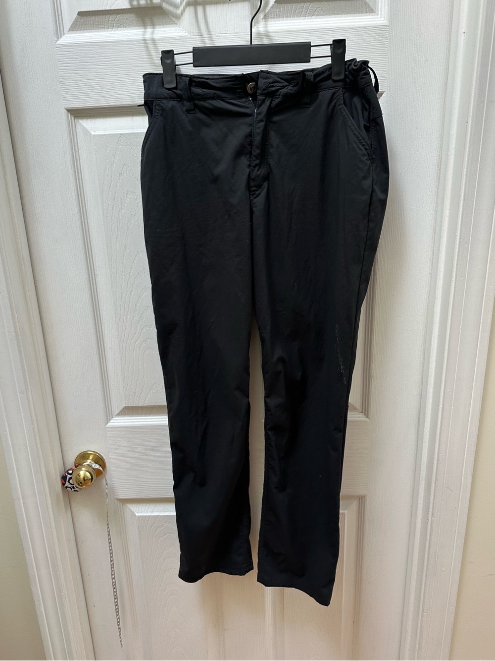 Patagonia Black Casual Stretch Pants straight leg sweatpants alpine 8